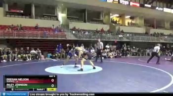 182 lbs Round 1 (8 Team) - Riley Johnson, Kearney vs Deegan Nelson, Beatrice