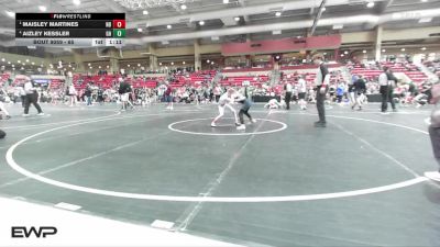 65 lbs Semifinal - Maisley Martines, Nebraska Boyz vs Aizley Kessler, Greater Heights