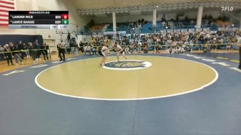 132 lbs Semifinal - Lance Baggs, Cody vs Lander Rice, Mountain View