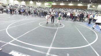 106 lbs Semifinal - Keenan Paz, Gold Rush Wrestling vs Alexander Holmen, Willits Grappling Pack