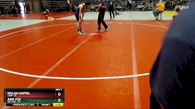 160 lbs Champ. Round 1 - Nolan Happel, LARP vs Rier Fox, Big Lake