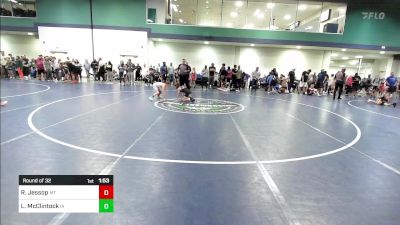 60 lbs Round Of 32 - Rykker Jessop, MT vs Lane McClintock, IA