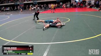 135 lbs Cons. Semi - DAX JONES, Chugiak High School vs Michael Roschi, Eagle River High School