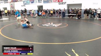 132 lbs Cons. Round 1 - Michael Dundon, Chugach Eagles Wrestling Club vs Robert Taylor, Valdez Youth Wrestling Club Inc.