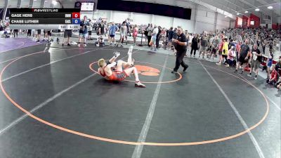 126 lbs Cons. Round 2 - Gage Herb, Beast Mode Wrestling vs Chase Luther, Eagle Club