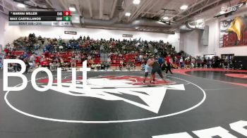 215 lbs Quarterfinal - Nakhai Miller, Eaglecrest vs Max Castellanos, Greeley West