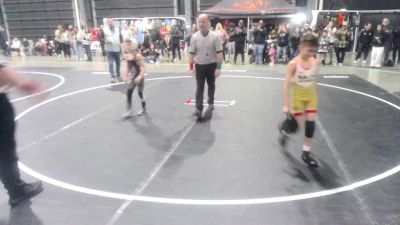 57 lbs Quarterfinal - Isaiah Meza, Savage House WC vs Fletcher Bittner, Chagolla Trained WC