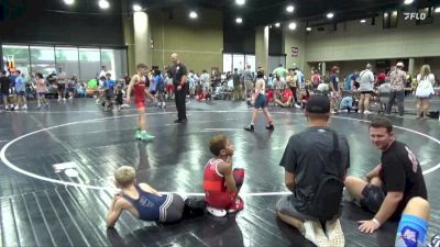 85 lbs Round 2 (6 Team) - Abram Wallingford, Funky Crayons vs Maddox Bruchez, Rebel Wrestling