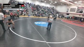 133 lbs Semifinal - Owen Clark, Palmyra Area Hs vs Desias Rodriguez, J P Mccaskey Hs
