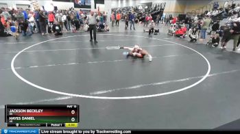 67 lbs Quarterfinal - Jackson Beckley, OK vs Hayes Daniel, AR