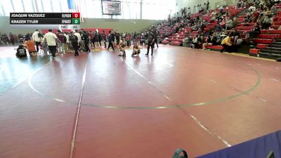 126 lbs 5th Place Match - Joaquin Vazquez, El Paso vs Krazen Tyler, El Paso Austin