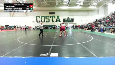 285 lbs Champ. Round 1 - Brian Haas, Bell Gardens vs Andrew Hernandez, Cajon