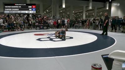 57 lbs Champ. Round 1 - Victor Ramirez Jr., Central Catholic Wrestling Club vs Carter Chunko, Grit Mat Club