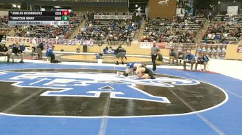 120 lbs Champ. Round 1 - Emilio Rodriguez, Covington Catholic vs Brycen Gray, Woodford County