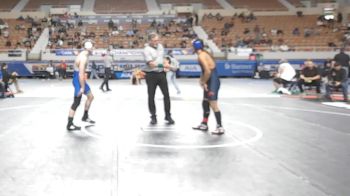 134-D2 Champ. Round 1 - Breidyn Ralls, Canyon View High School vs Vicente Bracamonte, North High School