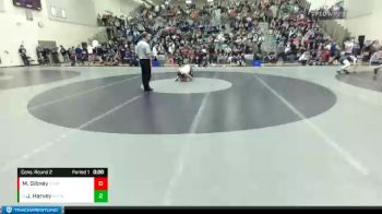 152 lbs Cons. Round 2 - Jace Harvey, Putnam vs Malakie Gibney, St. Helens