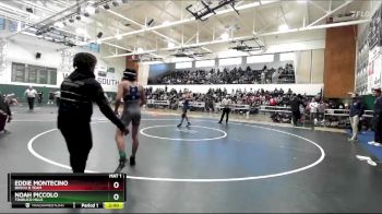 126 lbs Champ. Round 1 - Noah Piccolo, Trabuco Hills vs Eddie Montecino, Bosco B Team