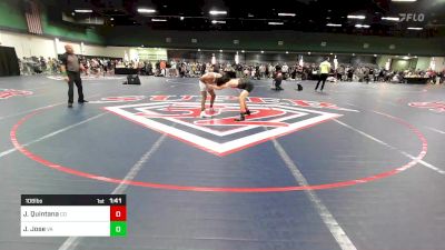 106 lbs Consi Of 64 #2 - Juan Julian (JJ) Quintana, CO vs Johann Jose, VA