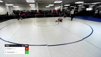 60 lbs Consi Of 4 - Rory Gilblair, Red Roots Wrestling Club vs Sydney Daxberger, Dighton-Rehoboth