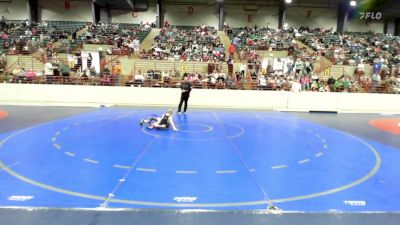 57 lbs Semifinal - Chase Gonzales, Georgia vs Lucas Martin, Banks Co. BattleBorn Wrestling