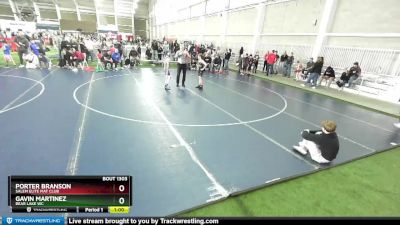 86 lbs Cons. Round 3 - Porter Branson, Salem Elite Mat Club vs Gavin Martinez, Bear Lake WC