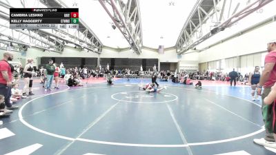 107 lbs Rr Rnd 1 - Cambria Leshko, Grit Mat Club Girls vs Kelly Haggerty, CT Whale Orca