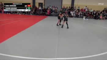 55 lbs Cons. Round 2 - Axel Shepard, GHV Mat Club vs Vianne Bruner, Team Nazar
