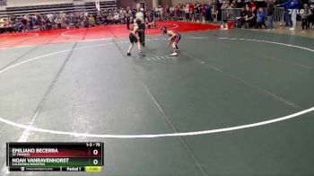 75 lbs Cons. Round 2 - Emiliano Becerra, St. Francis vs Noah VanRavenhorst, Caledonia/Houston