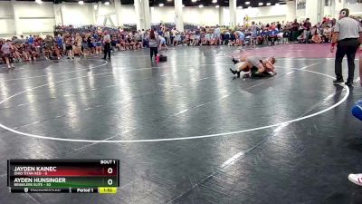 150 lbs Round 1 (6 Team) - Ayden Hunsinger, Brawlers Elite vs Jayden Kainec, Ohio Titan Red