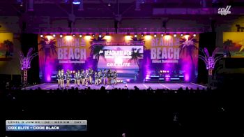 CDX Elite - Code Black [2026 L3 Junior - D2 - Medium Day 1] 2026 ACDA Reach the Beach All Star Grand Nationals - DII