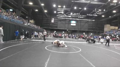 141 lbs Champ. Round 1 - Michael Trujillo, Arizona Christian University vs Braden Tatum, Newman