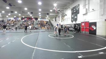 113 lbs Cons. Round 3 - Abraham Chapa, La Quinta/LQ vs Damon Perkins, Calvary Chapel/SA