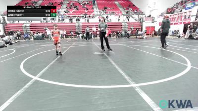 58 lbs Consi Of 8 #2 - Broox Wilkerson, Carl Albert vs Lynx Lehman, Lexington Wrestling Club