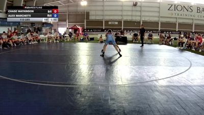113 lbs Chase Watkinson, Iowa Red vs Alex Marchetti, Pennsylvania Red