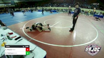 110 lbs Consi Of 16 #2 - Evan Moore, Prodigy Wrestling vs Skyler Yeahquo, ANADARKO