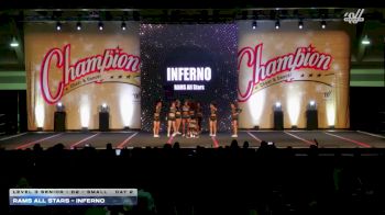 RAMS All Stars - Inferno [2025 L3 Senior - D2 - Small Day 2] 2025 Champion Cheer and Dance Grand Nationals