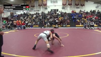 120 lbs Champ. Round 2 - Jovanni Tovar, Miami Southridge vs Kacen Jones, Corner Canyon