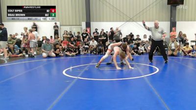 160 lbs Rr Rnd 1 - Colt Sipes, M2 Training Center - K8 vs Beau Brown, Mat Demon - K8