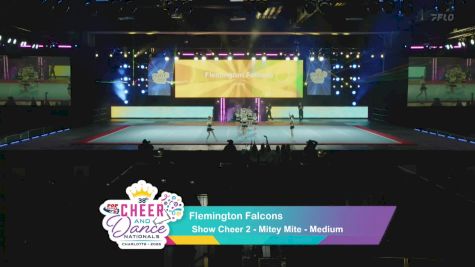 Show Cheer 2 - Flemington Falcons [2025 Mitey Mite Day 1] 2025 Pop Warner National Cheer & Dance Championship