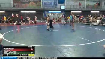 125 lbs Round 5 (8 Team) - Alex Miller, NOLA Gold vs Cody Williams, Alabama Elite - Black&nbsp;