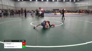 75 lbs Semifinal - Kaiden Skodak, Simmons Academy Wrestling Saw vs Marco Hutcherson, Hutchy Hammers