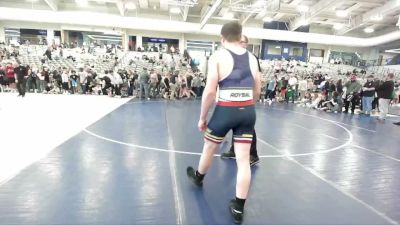 157 lbs 1st Place Match - Kamon Thompson, Sanderson Wrestling Academy vs Rowdy Roybal, Cougars Wrestling Club