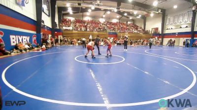 110 lbs Consolation - Raleigh Patronek, Skiatook Youth Wrestling vs Madison Ryan, Raw Wrestling Club
