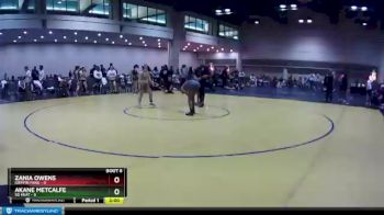 107 lbs Champ Round 1 (16 Team) - Zania Owens, Griffin Fang vs Akane Metcalfe, SD Heat