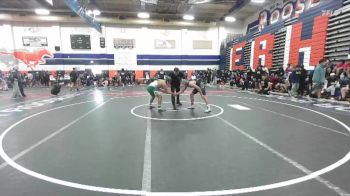 126 lbs Cons. Round 5 - Kaiden Navarro, Cajon vs Armani Rodriguez, Poway