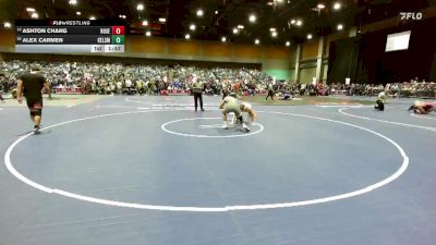 165 lbs Champ. Round 1 - Ashton Chang, Roseville vs Alex Carmen, Kelso