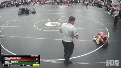 3A 106 lbs Semifinal - Eduardo De Paz, Chester vs Colin Beever, Waccamaw