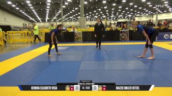 Mazzie Milles Hetzel vs Kendra Elizabeth Vega 2025 Jiu-Jitsu CON