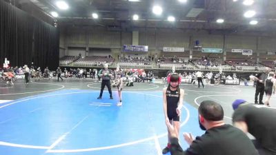 58 lbs Rr Rnd 3 - Bryleigh Ibarra, Duran Elite vs Aubrey Smith, Montrose Elite