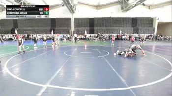 44 lbs Rr Rnd 6 - Josephina Lucas, Kingsway K-3 vs Gino Conicelli, Wrecking Crew Wrestling Academy